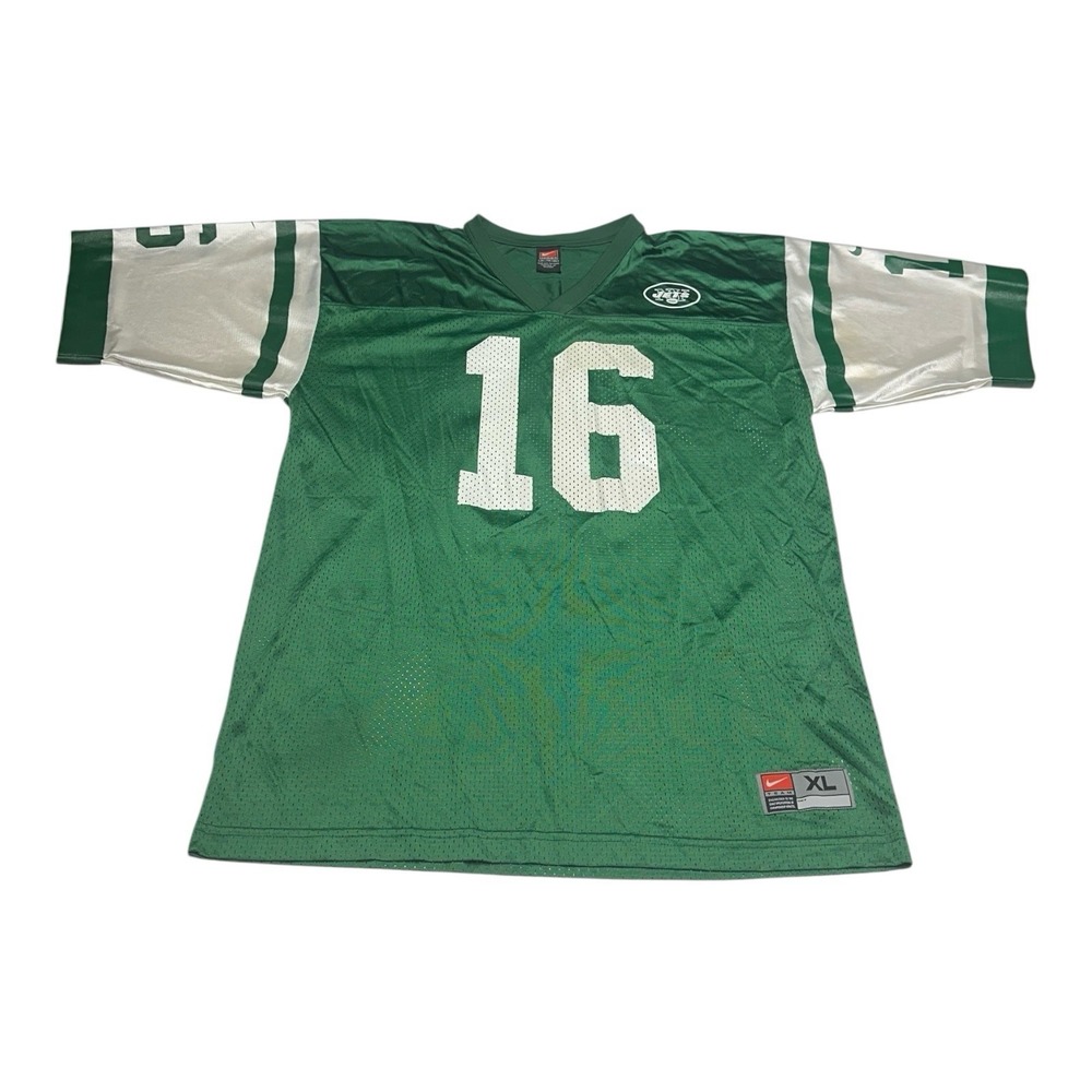 Vintage Nike Vinny Testaverde New York Jets Jersey Mens Sz XL‎ Green 90s Y2K NFL